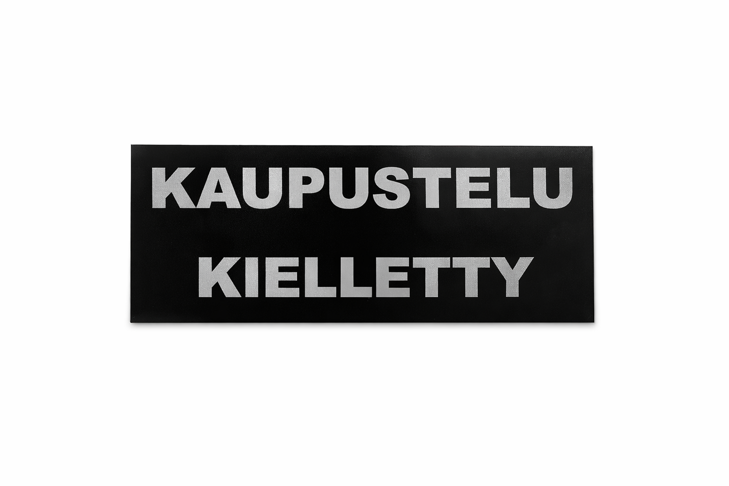 Kaupustelu kielletty