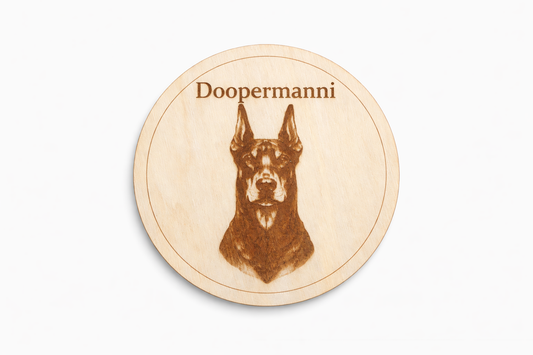 Doopermanni- puinen lasinalunen
