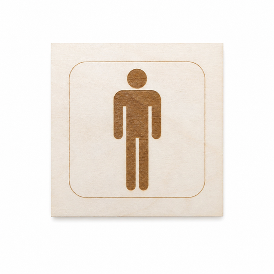 WC-kyltti – Mies / Nainen