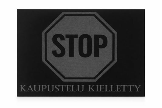 Kaupustelu kielletty